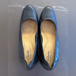 Clarks Collection Ultimate Comfort Women’s Black Pumps, SZ 9.5